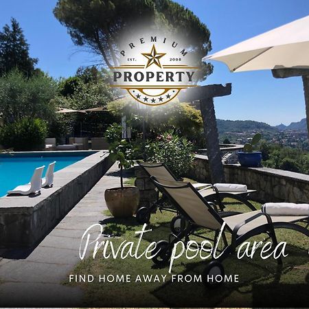 Suite Room With Private Pool Area, Near Como Lake, Private Parking I Villa Dei Leoni Morbio Inferiore Εξωτερικό φωτογραφία